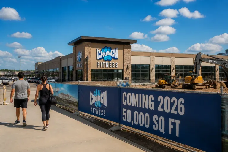 Crunch Fitness to Open $5M, 50,000-Square-Foot Gym in McKinney North