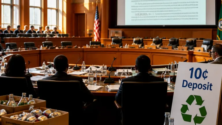 D.C. council hears clash over 10-cent deposit plan as bottle bill debate continues