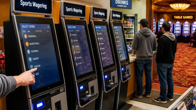 Delaware launches self-service sports betting kiosks at retailers and three casinos