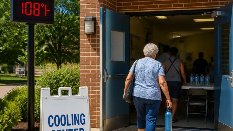 Delaware opens statewide cooling centers as heat index nears 108°F