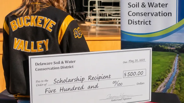 Delaware Soil & Water awards $500 scholarship to Buckeye Valley graduate headed to Ohio State