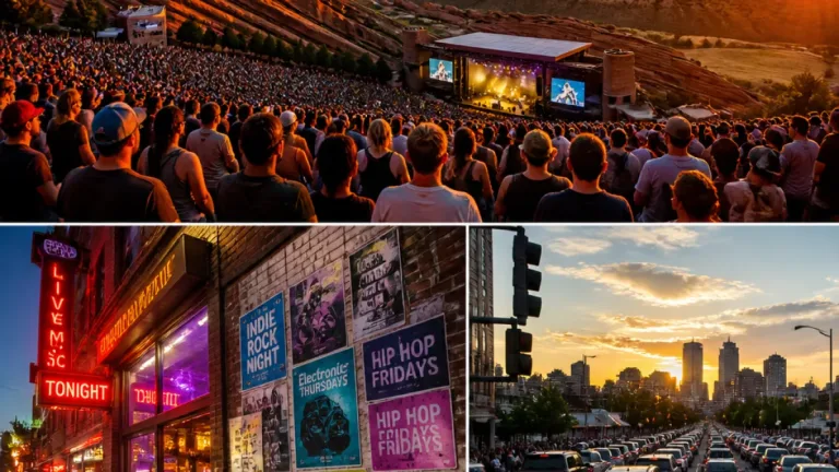 Denver Weekend Music Guide: Red Rocks, Club Vinyl and a Citywide Concert Rollout
