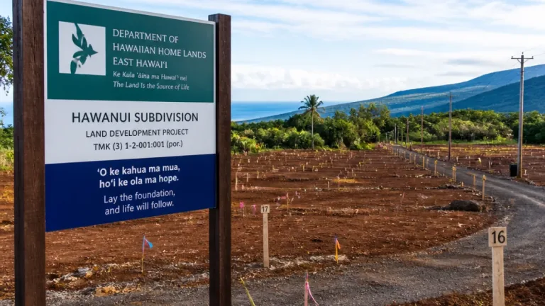 DHHL to award leases for 400 East Hawaiʻi residential lots, a major step for island housing
