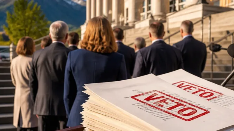 Dunleavy issues record 29 vetoes in single Legislature, overriding more than one in four bills