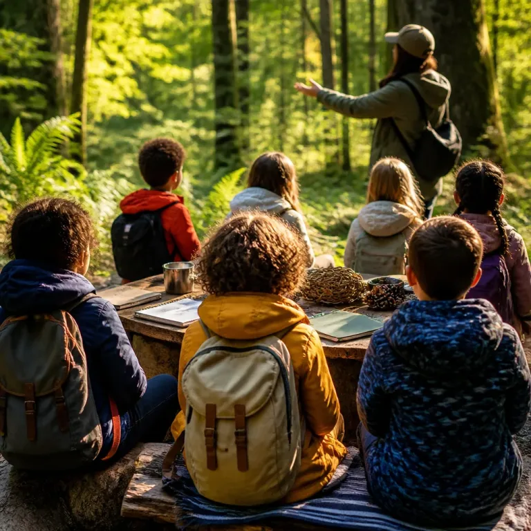 Earth-centered education emphasizes outdoor learning, relationships over tests