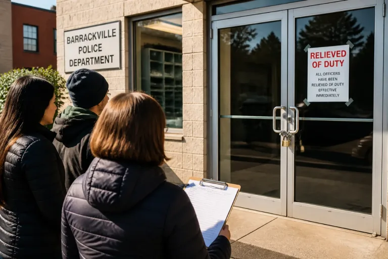 Entire Barrackville police department relieved of duty after chief's abrupt resignation