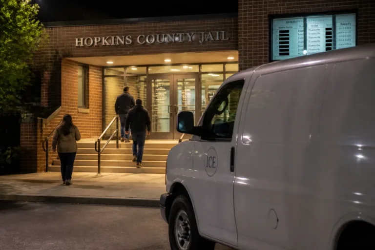 Evansville residents among several booked after ICE arrests in Hopkins County