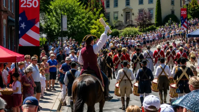 Exeter marks 250th anniversary of independence news with parade, reading and new 5K