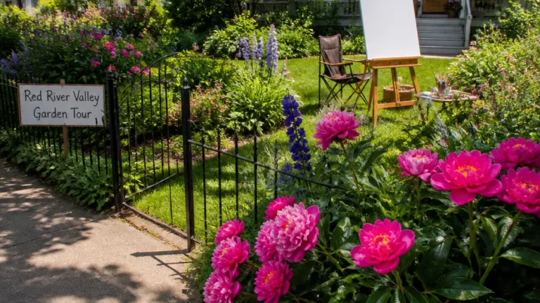 Fargo gardener opens colorful, memory-filled yard for Red River Valley tour