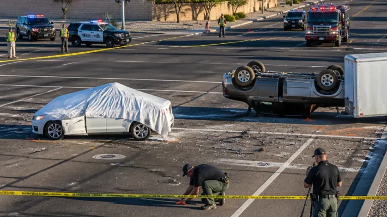 Fatal two-vehicle crash closes intersection in Gilbert