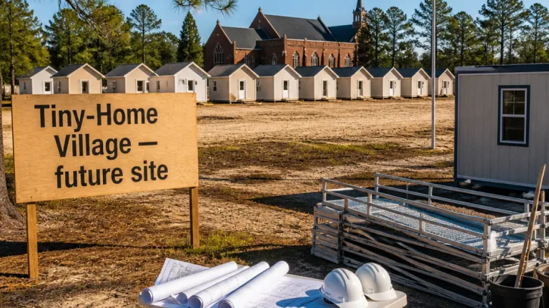 Fayetteville nonprofit to break ground on tiny-home village for homeless veterans