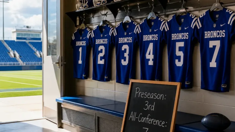 Fayetteville State picked third in CIAA preseason poll; seven Broncos earn all-conference honors