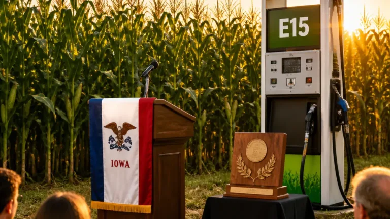 Feenstra touts E15 win, award as boost for Iowa corn growers