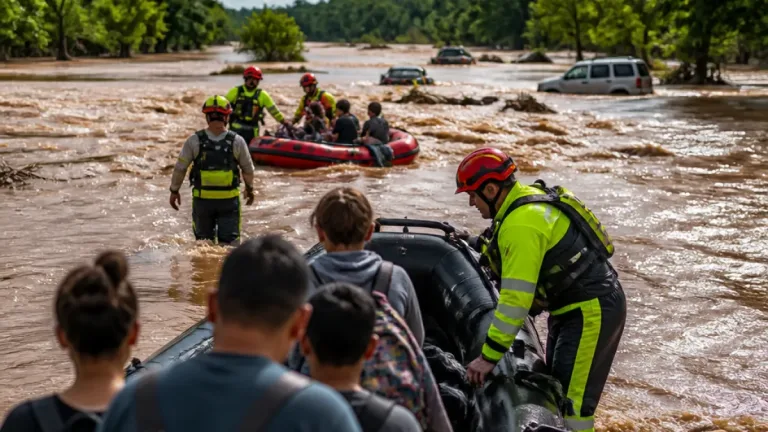 Flash floods sweep Hill Country; 2 dead, hundreds rescued as rivers surge