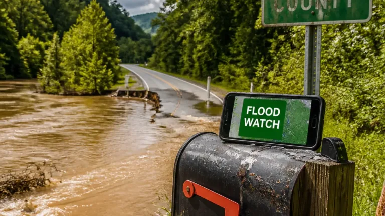 Flood watch remains in effect for parts of northwestern North Carolina through Monday evening