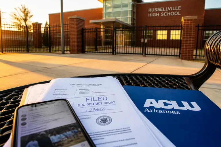 Former Russellville biology teacher sues district, says firing violated his First Amendment rights