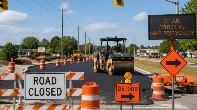 Fort Wayne northeast side to face lane restrictions, closures during weeklong resurfacing