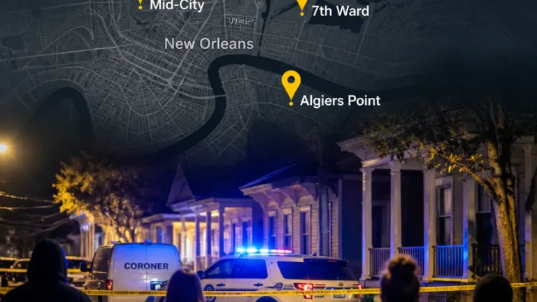 Four people killed in separate New Orleans shootings last week, coroner identifies victims