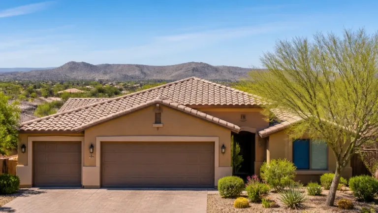 Gilbert rental on Chestnut Lane lists at $6,250 per month with scenic views and garage
