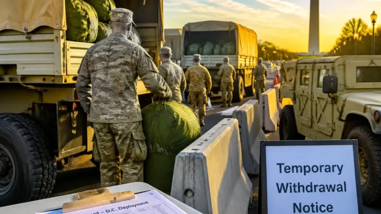 Governors shorten National Guard deployments to D.C. as scrutiny of federal mission grows