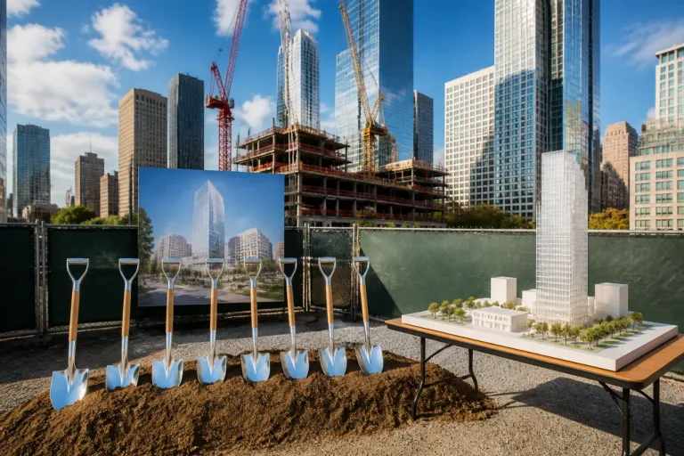 Groundbreaking marks restart of 2 World Trade Center construction in Financial District
