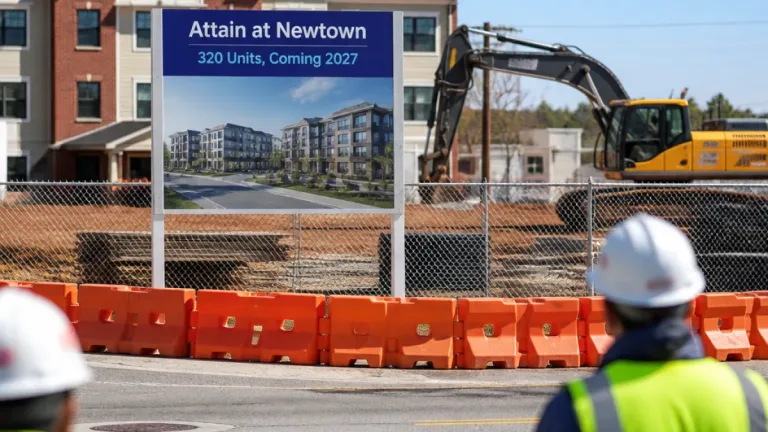 Hampton-area development: Bonaventure breaks ground on $85M Attain at Newtown in Norfolk