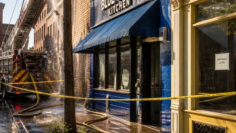 Hartford-area restaurant closed after sprinkler halts blaze; neighboring businesses affected