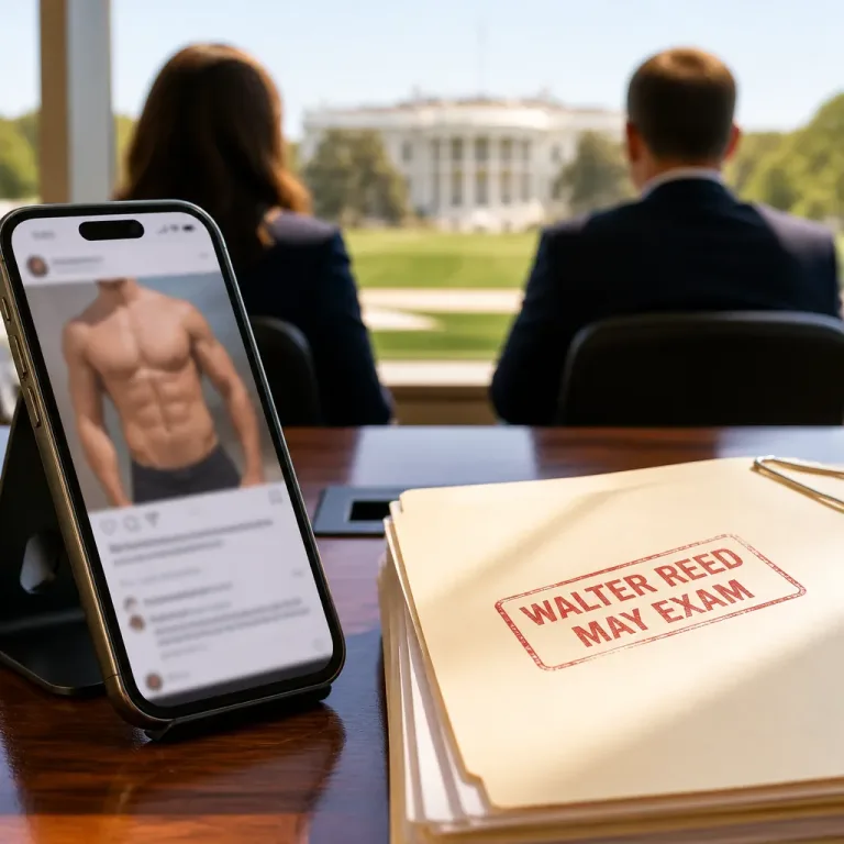 White House says Trump referenced May physical after social post claiming perfect cognitive tests