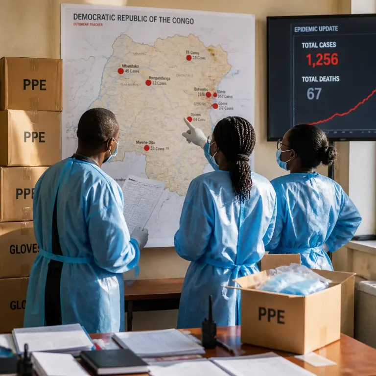 Africa CDC urges stronger protection as Ebola outbreak infects health workers in DRC