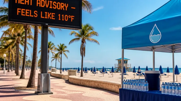 Heat advisory in effect across South Florida; feels-like temperatures could hit 110