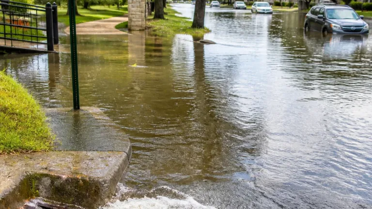 Heavy downpours flood streets across San Antonio; western Bexar County records 4–5 inches