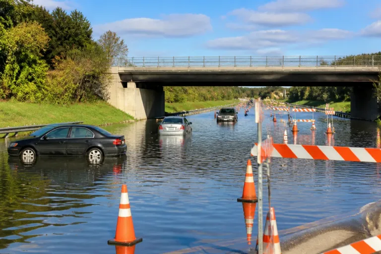 Heavy evening rains flood Central Jersey roadways, drivers urged to stay off roads