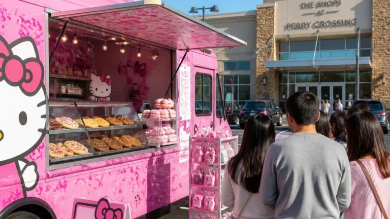 Hello Kitty Cafe Truck to park at Plainfield shopping center Saturday