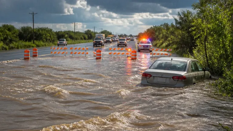 High-risk flash flood threat for south-central Texas as storms could drop 10–20 inches