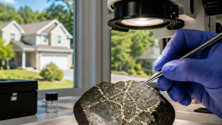 Hillsborough meteorite contained 'salty' fluids that could illuminate origins of life