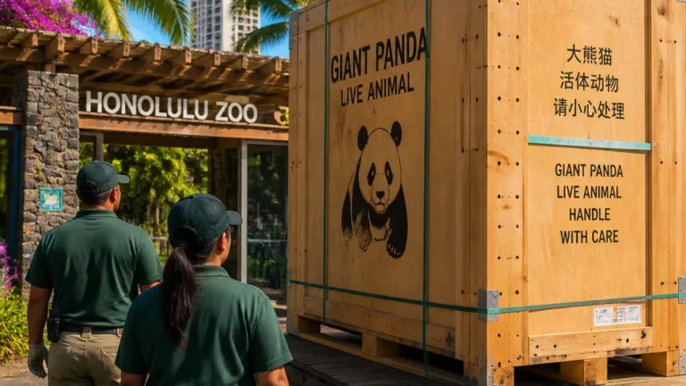 Honolulu in final talks to bring giant pandas to the Honolulu Zoo
