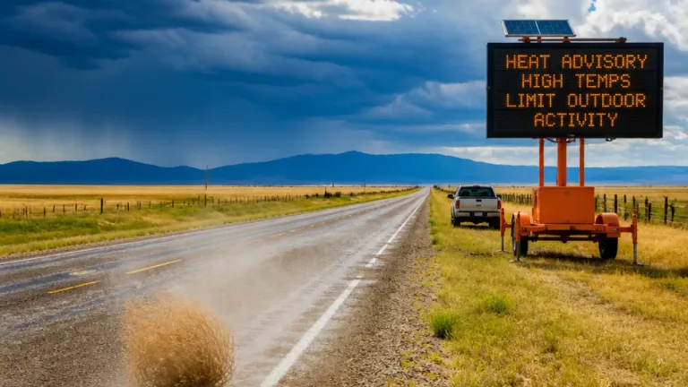 Hot, humid and unsettled: Heat warnings remain as isolated severe storms possible in central Montana