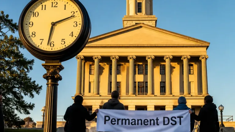 House OKs bill to make daylight saving time permanent; Tennessee would be affected
