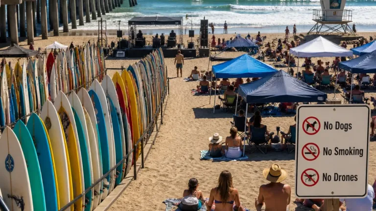 Huntington Beach to host nine-day US Open of Surfing July 25–Aug. 2