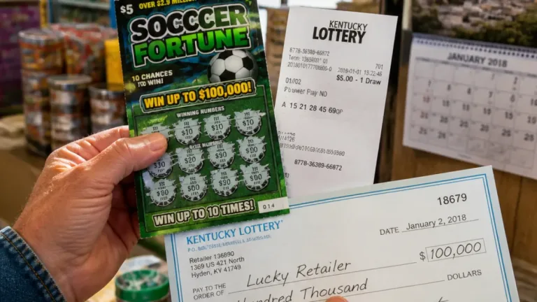 Hyden man wins $15,000 on $3 Kentucky Lottery instant-play ticket