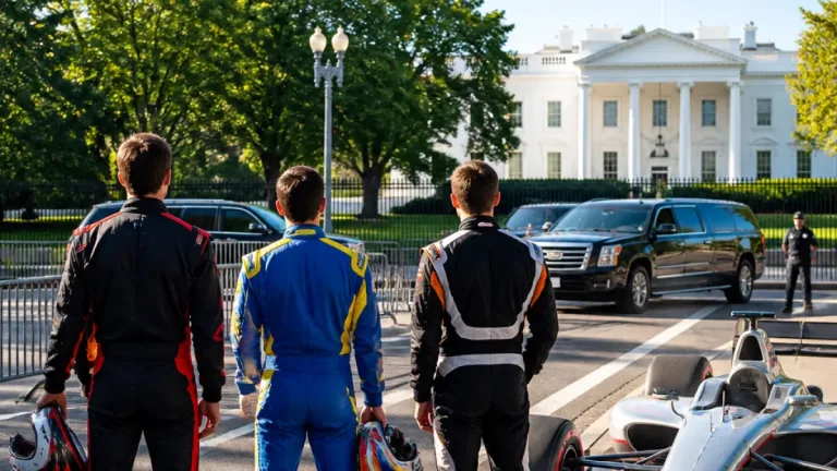 IndyCar stars visit White House as Washington prepares for Freedom 250 Grand Prix