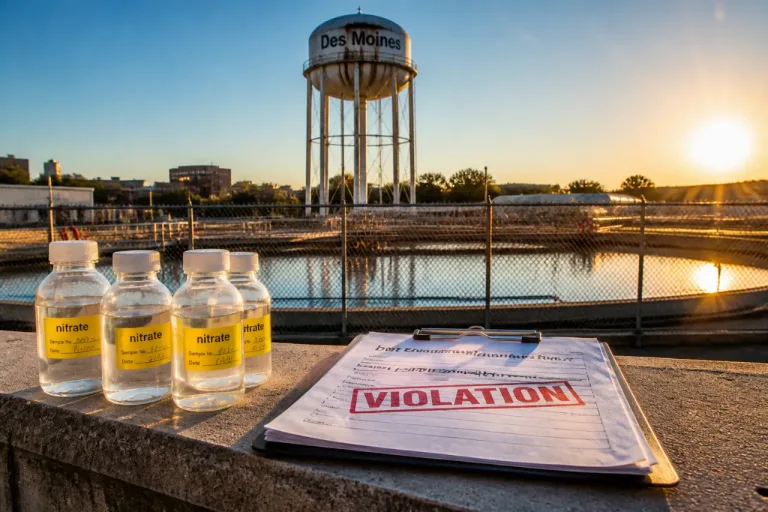 Iowa saw jump to 36 nitrate drinking-water violations in 2025, DNR report shows