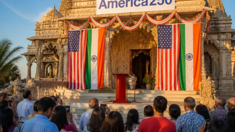 Irvine mayor vows not to back bills using the word 'caste' after Hindu Mandir America250 event