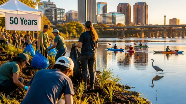James River Association celebrates 50 years as the river’s recovery becomes a conservation model