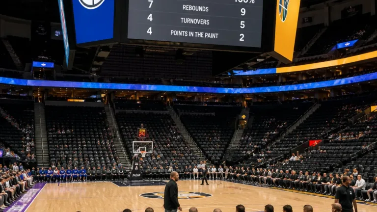 Jazz fall short in early box-score battle with Clippers; both teams limited offensively