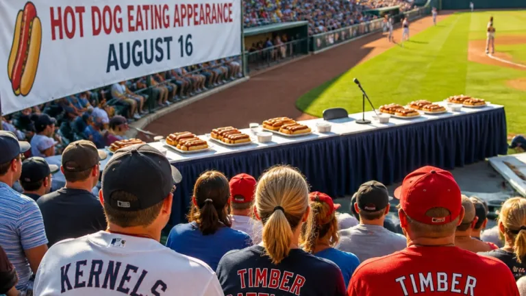 Joey Chestnut to appear at Cedar Rapids Kernels game Aug. 16