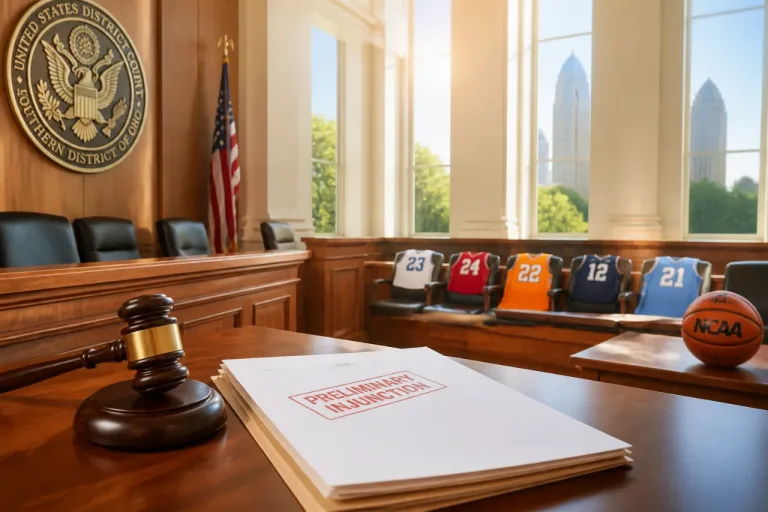 Judge blocks NCAA application of new age-based eligibility rules for 24 basketball players