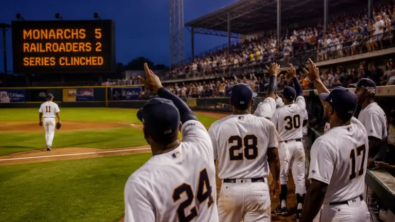 Kansas City Monarchs Clinch Series Win Over Cleburne Behind Strong Offense, Solid Starting Pitching