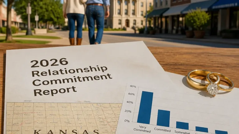 Kansas ranks fourth in nation for romantic commitment, report finds