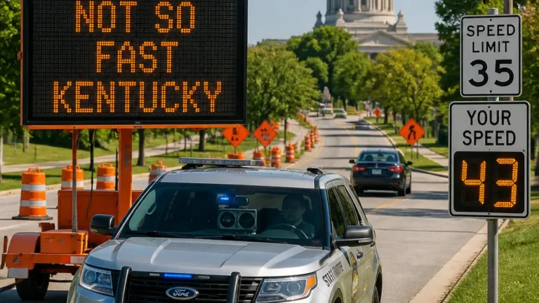 Kentucky launches 'Not So Fast' speed campaign as construction season and travel rise